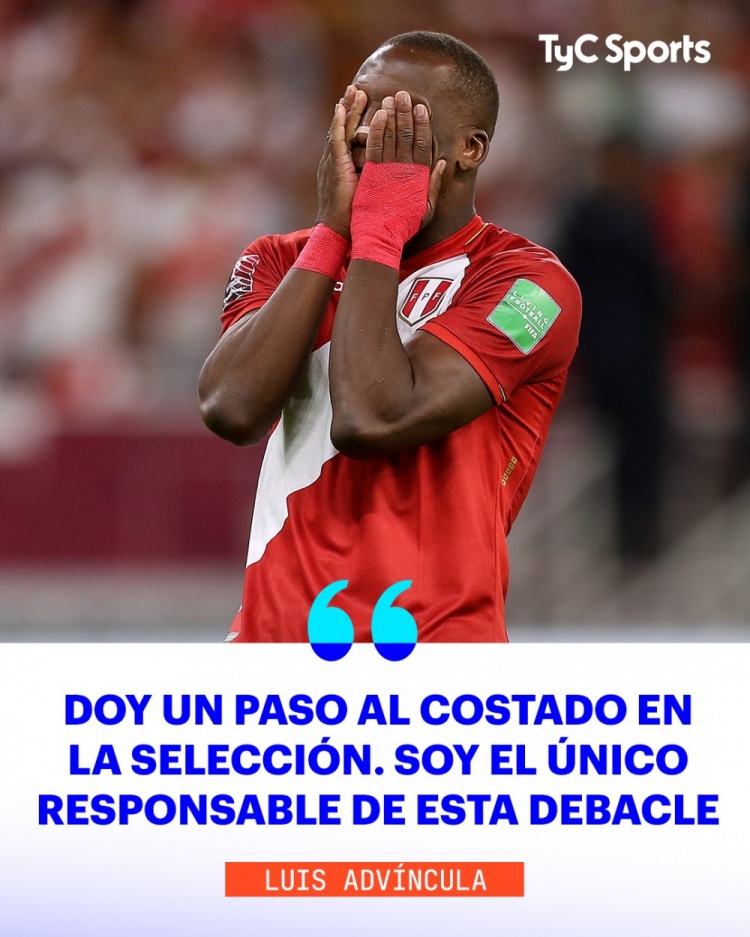 失点致秘鲁无缘世界杯,秘鲁后卫发文宣布退出国家队