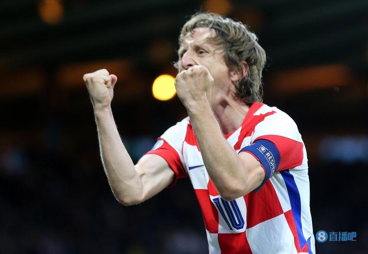 莫德里奇:为完成国家队150场里程碑感到自豪 我们满意自己的表现